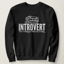 Introvert Book Lover Trui
