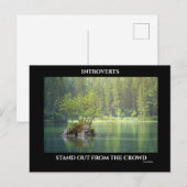 INTROVERT BRIEFKAART (Voorkant / Achterkant)