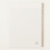 Introvert Cadeau Minimalist Lijnkunst Planner (Achterkant)