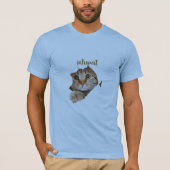 "Introvert Cat T-shirt – speelse en relatable Des (Voorkant)