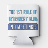 Introvert Club Blikjeskoeler (Achterkant)