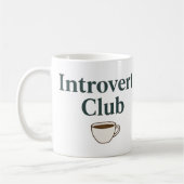 Introvert Club – Esthetische Mok (Links)