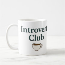 Introvert Club – Esthetische Mok