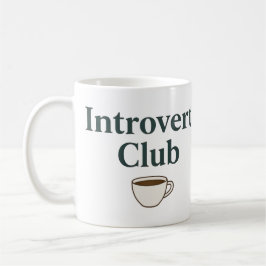 Introvert Club – Esthetische Mok