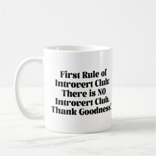 Introvert Club Koffiemok