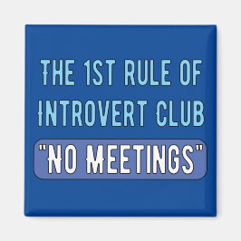 Introvert Club Magneet
