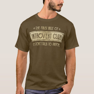 Introvert Club T-shirt