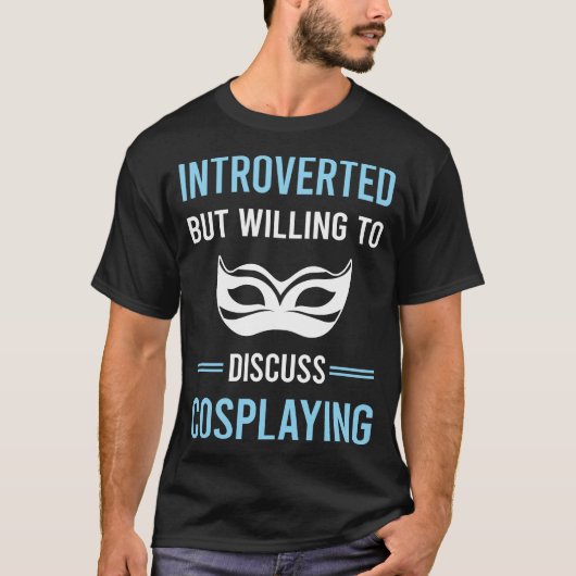 Introvert Cosplay Cosplay T-shirt (Voorkant)