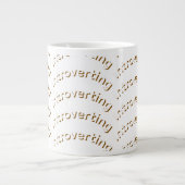 introvert customisable special mug gift grote koffiekop (Voorkant)