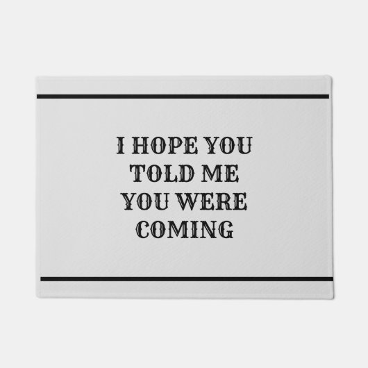 Introvert Doormat Deurmat (Voorkant)