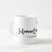 Introvert Energie Mok _Persoonlijkheidsgeschenk (Voorkant links)