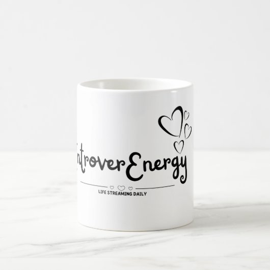Introvert Energie Mok _Persoonlijkheidsgeschenk (Center)