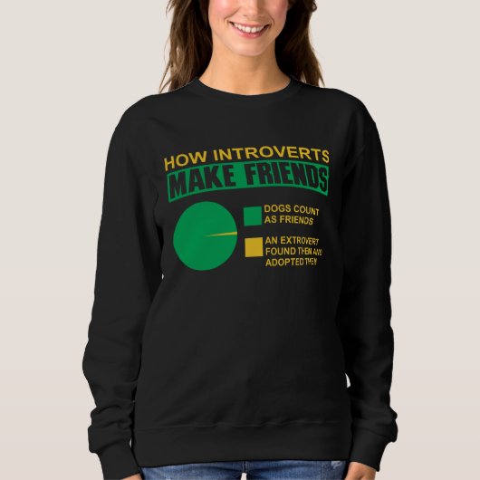 Introvert Facts Anti Social Introvert For Men Wome Trui (Voorkant)