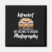 Introvert-fotografie Magneet (Voorkant)