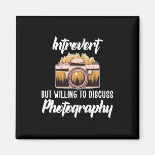 Introvert-fotografie Magneet
