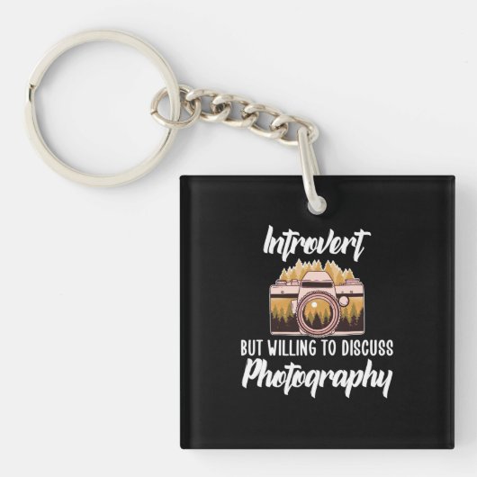 Introvert-fotografie Sleutelhanger (Voorkant)