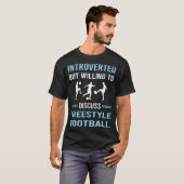 Introvert Freestyle Football T-shirt (Voorkant volledig)