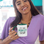 Introvert Gag to Peopley Outside Birthday Mok<br><div class="desc">Cute en grappige introvert koffie mok om iemand te laten glimlachen. Perfect voor je ochtendkoffie of je warme chocolade 's nachts</div>