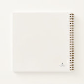Introvert Geschenk Minimalistische Lijn Kunst Plan Notitieboek (Achterkant)