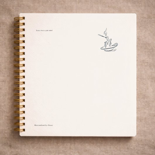 Introvert Geschenk Minimalistische Lijn Kunst Plan Notitieboek