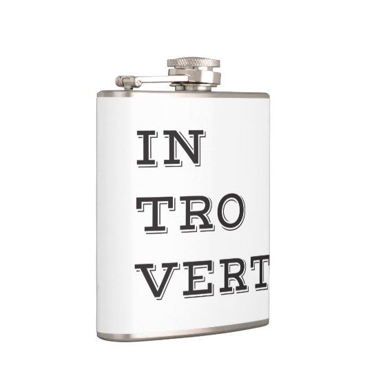 Introvert gevlekte vinylkolf heupfles (Rechts)