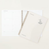 Introvert Gift Minimalist Line Art Planner (Display)