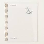 Introvert Gift Minimalist Line Art Planner (Voorkant)