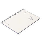 Introvert Gift Minimalist Line Art Planner Notitieboek (Linkerzijde)