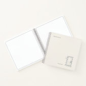 Introvert Gift Quiet Solitude Closed Door Notitieboek (Binnen)