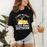 Introvert Het Is Te Mensen Buiten Grappige Corgi H Tri-Blend Shirt<br><div class="desc">Introvert It's Too Peopley Outside Funny Corgi Dog Womens Tshirt Mode Top bevat een schattige Corgi-hond die slaapt met de tekst "I like to stay in bed it's too people outside" in de moderne scripttypografie. Perfect cadeau voor introverte mensen, zowel voor hem als voor haar voor verjaardag, kerst, Moederdag, Vaderdag...</div>