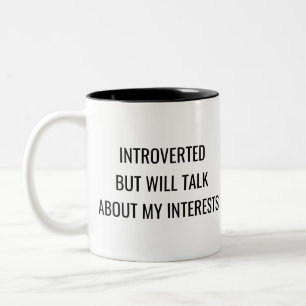 Introvert Humor Mok – Herkenbaar Persoonlijkheidsc