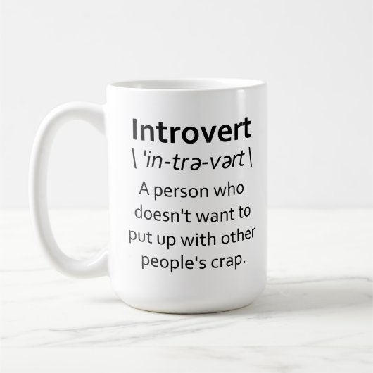 Introvert Koffiemok (Links)