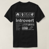 Introvert Label Pet T-shirt (Design voorkant)