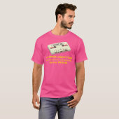 Introvert maar bereid om 90's RB te bespreken T-shirt (Voorkant volledig)