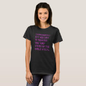 Introvert, maar bereid om de Emo uit de jaren 2000 T-shirt (Voorkant volledig)