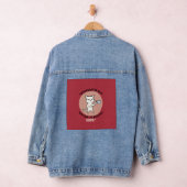 Introvert maar bereid om katten te bespreken - Fun Denim Jacket (Hangar)
