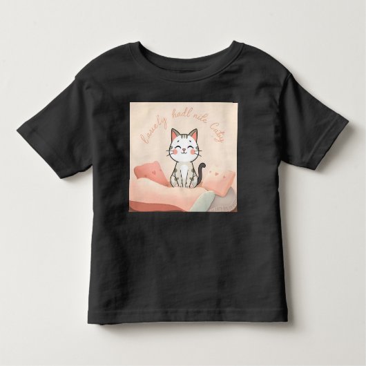 Introvert maar bereid om katten te bespreken - Gra Kinder Shirts (Voorkant)