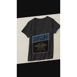 Introvert maar bereid om over buitenaardse wezens  t-shirt