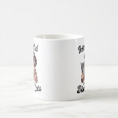 "Introvert, maar bereid om over katten te praten" Koffiemok (Center)