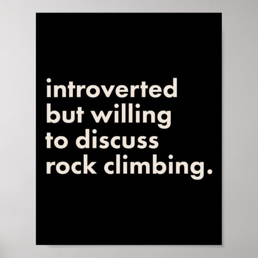 Introvert, maar bereid om te discussiëren over rot poster (Voorkant)