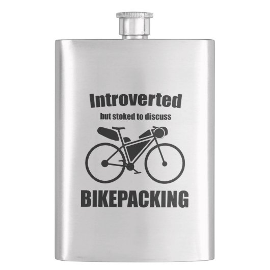 Introvert maar gestookt om te praten over bikepack flacon (Voorkant)