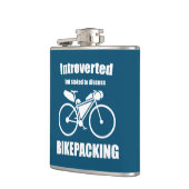 Introvert maar gestookt om te praten over bikepack heupfles (Links)