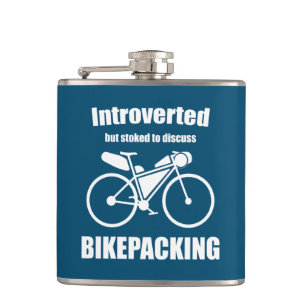 Introvert maar gestookt om te praten over bikepack heupfles