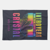 Introvert maar het Factureren om de Douane van het Theedoek (Horizontaal)