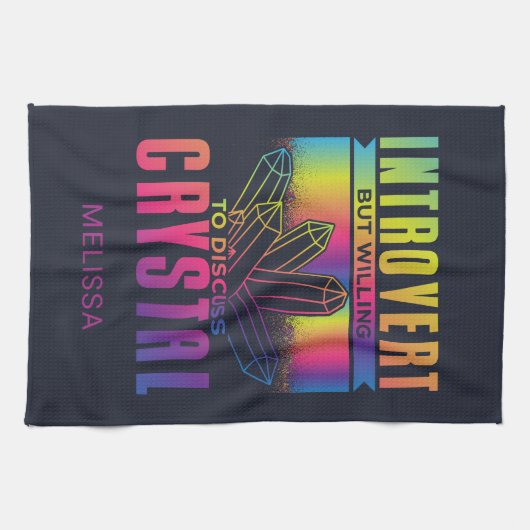 Introvert maar het Factureren om de Douane van het Theedoek (Horizontaal)