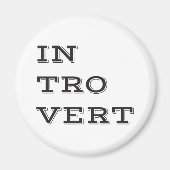 Introvert Magnet (Voorkant)
