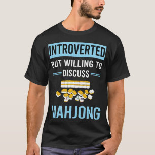Introvert Mahjong Majong Mah Jong Mah Jong T-shirt