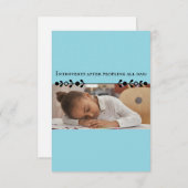 Introvert meme bedankkaart (Voorkant / Achterkant)