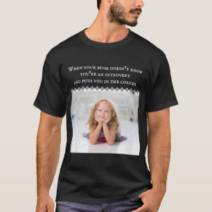 Introvert Meme Donker T-shirt