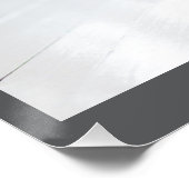 Introvert meme glanzend Poster afdrukken (Hoek)